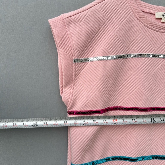 🎉5 for $45🎉 Entro dress size L pink - Picture 8 of 9